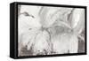 Silver Floral-Asia Jensen-Framed Stretched Canvas