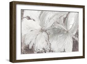 Silver Floral-Asia Jensen-Framed Premium Giclee Print