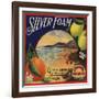 Silver Foam Brand - Colton, California - Citrus Crate Label-Lantern Press-Framed Art Print