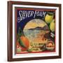 Silver Foam Brand - Colton, California - Citrus Crate Label-Lantern Press-Framed Art Print