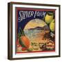 Silver Foam Brand - Colton, California - Citrus Crate Label-Lantern Press-Framed Art Print