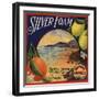 Silver Foam Brand - Colton, California - Citrus Crate Label-Lantern Press-Framed Art Print