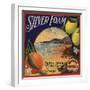 Silver Foam Brand - Colton, California - Citrus Crate Label-Lantern Press-Framed Art Print