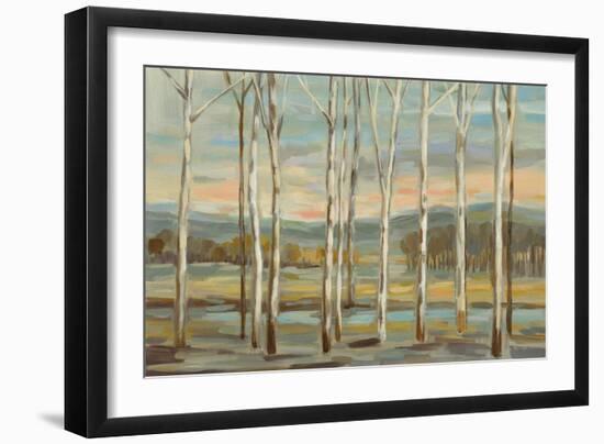 Silver Forest-Silvia Vassileva-Framed Art Print