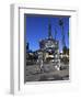 Silver Four Ladies of Hollywood Gazebo, Hollywood Walk of Fame, Hollywood Boulevard, Hollywood, Los-Wendy Connett-Framed Photographic Print