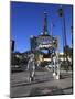 Silver Four Ladies of Hollywood Gazebo, Hollywood Walk of Fame, Hollywood Boulevard, Hollywood, Los-Wendy Connett-Mounted Photographic Print