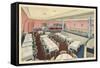 Silver Fox Diner-null-Framed Stretched Canvas