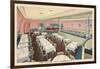 Silver Fox Diner-null-Framed Art Print