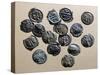 Silver Gallic Coins, Gallic Coins-null-Stretched Canvas