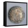 Silver Giustina, Valued at Eight Lire, or 160 Soldi, Minted in Venice under Doge Pasquale Cicogna-null-Framed Stretched Canvas