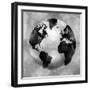 Silver Globe-Russell Brennan-Framed Art Print