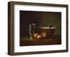 Silver Goblet with Apples-Jean-Baptiste Simeon Chardin-Framed Giclee Print