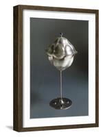 Silver Goblet with Silver Cover and Semiprecious Stones-Koloman Moser-Framed Giclee Print