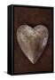 Silver Heart-Den Reader-Framed Stretched Canvas