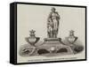 Silver Inkstand Presented to the Dowager Lady Hatherton-null-Framed Stretched Canvas