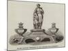 Silver Inkstand Presented to the Dowager Lady Hatherton-null-Mounted Giclee Print