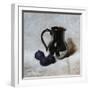 Silver Jug and Figs-James Gillick-Framed Giclee Print