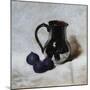 Silver Jug and Figs-James Gillick-Mounted Giclee Print