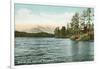 Silver Lake, Madison, New Hampshire-null-Framed Art Print