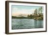 Silver Lake, Madison, New Hampshire-null-Framed Art Print