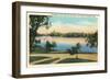 Silver Lake, Rochester, Minnesota-null-Framed Art Print