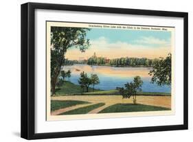 Silver Lake, Rochester, Minnesota-null-Framed Art Print