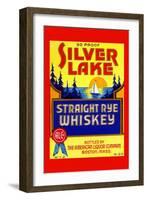 Silver Lake Straight Rye Whiskey-null-Framed Art Print