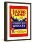 Silver Lake Straight Rye Whiskey-null-Framed Art Print