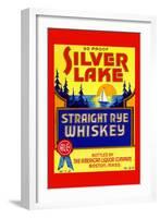 Silver Lake Straight Rye Whiskey-null-Framed Art Print