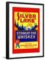 Silver Lake Straight Rye Whiskey-null-Framed Art Print