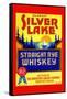 Silver Lake Straight Rye Whiskey-null-Framed Stretched Canvas