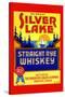 Silver Lake Straight Rye Whiskey-null-Stretched Canvas