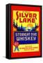 Silver Lake Straight Rye Whiskey-null-Framed Stretched Canvas