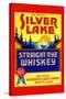 Silver Lake Straight Rye Whiskey-null-Stretched Canvas