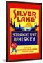 Silver Lake Straight Rye Whiskey-null-Framed Art Print