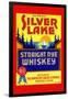 Silver Lake Straight Rye Whiskey-null-Framed Art Print