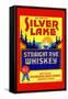 Silver Lake Straight Rye Whiskey-null-Framed Stretched Canvas