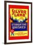 Silver Lake Straight Rye Whiskey-null-Framed Art Print