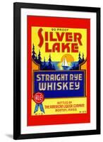 Silver Lake Straight Rye Whiskey-null-Framed Art Print
