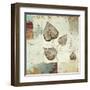 Silver Leaves I-James Wiens-Framed Art Print