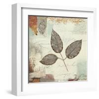 Silver Leaves II-James Wiens-Framed Art Print