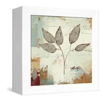 Silver Leaves III-James Wiens-Framed Stretched Canvas