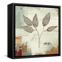 Silver Leaves III-James Wiens-Framed Stretched Canvas