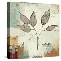 Silver Leaves III-James Wiens-Stretched Canvas