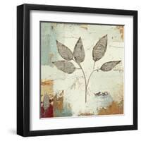 Silver Leaves III-James Wiens-Framed Art Print