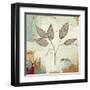 Silver Leaves III-James Wiens-Framed Art Print