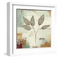 Silver Leaves III-James Wiens-Framed Art Print