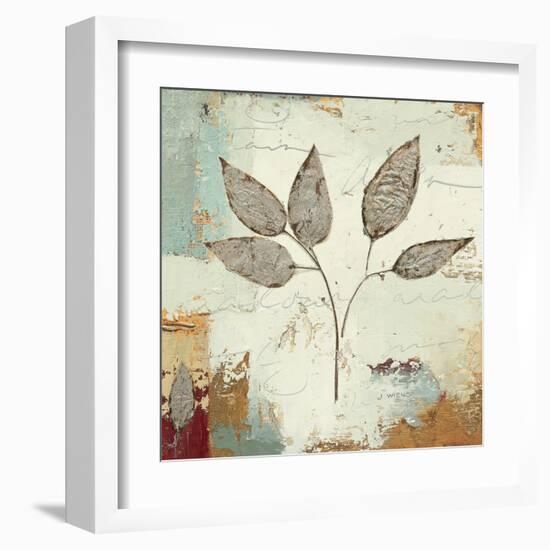 Silver Leaves III-James Wiens-Framed Art Print