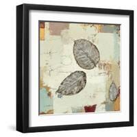 Silver Leaves IV-James Wiens-Framed Art Print