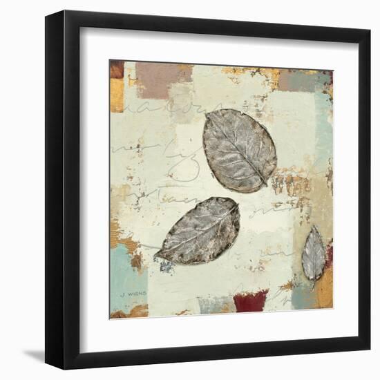 Silver Leaves IV-James Wiens-Framed Art Print